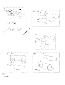 Control Brackets, Springs, Mufflers parts for Briggs & Stratton Engine 613777-1113-G1 from AppliancePartsPros.com