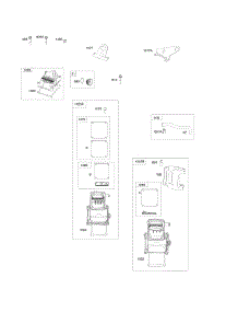 Rocker Covers parts for Briggs & Stratton Engine 613777-2114-B1 from AppliancePartsPros.com