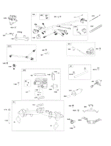 Intake Manifold, Fuel Injection System parts for Briggs & Stratton Engine 61E477-0006-J1 from AppliancePartsPros.com