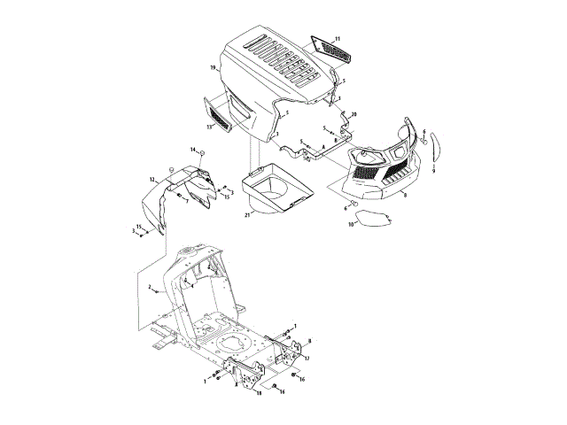 731-09781 Cover-Side Lh Appl | Genuine Mtd OEM In Stock