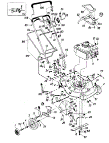 Parts Parts For Greenbrier Self-Propelled Walk-Behind Mower 364 From Appliancepartspros.Com