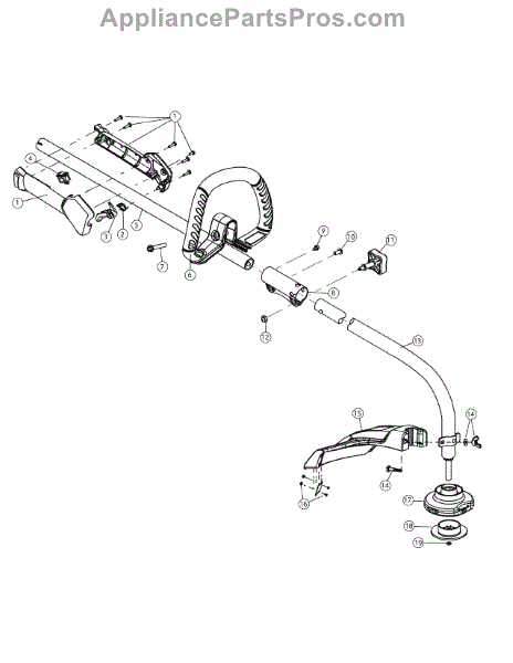 753-05495 Fixed-Line Head Assembly | Genuine Mtd OEM In Stock