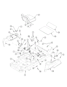 Console parts for Yard Machines Z-Series 17AA5AAG700 / 2008 from AppliancePartsPros.com