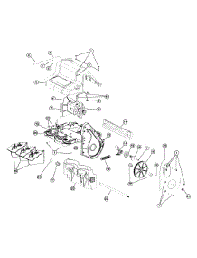 Motor  /  Thrower Parts parts for Yard Machines Snow Thrower 31A-040-000 / 2004 from AppliancePartsPros.com