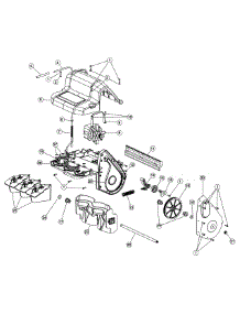 Motor & Thrower parts for Yard Machines Snow Thrower 31B-040-800 / 2008 from AppliancePartsPros.com
