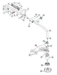 General Assembly parts for Yard Machines Handheld Product 41AD26CC900 from AppliancePartsPros.com