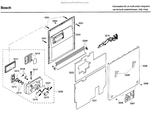 Bosch 00604162 Installation Set (AP3955432)