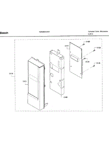 HMV8053U/01 Bosch Microwave Parts & Free Repair Help - AppliancePartsPros