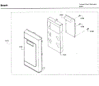 HMV3053U 01 Bosch Microwave Parts Free Repair Help