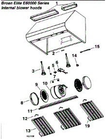 Parts for Broan E6036SS Range Hood - AppliancePartsPros.com