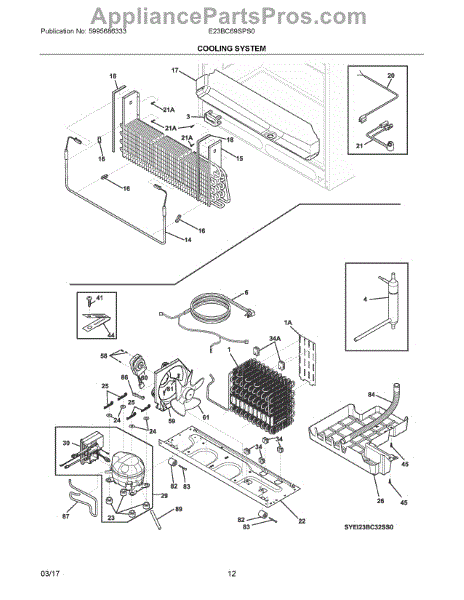 Frigidaire 5303918776 Thermistor (AP6041625) - AppliancePartsPros.com