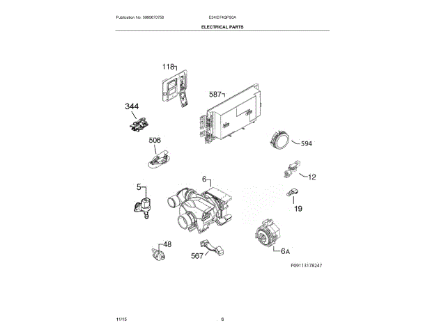 Circulation pump assembly with heater