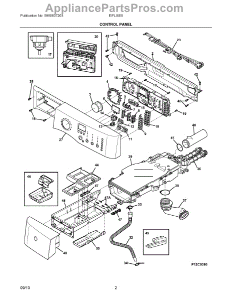 Frigidaire 137440406 Dispenser Drawer Embly Liancepartspros Part Diagram