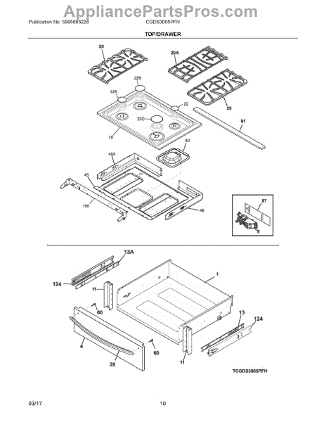 Placa De Control De Horno Frigidaire 5304516044 Para Estufas | Cuotas Sin Interés - Foto 8