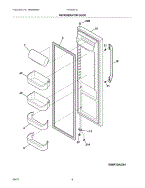 frigidaire model ffhs2611lbra