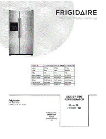 FFSS2614QS4A Frigidaire Refrigerator Parts & Free Repair Help ...