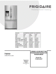 FGHB2866PFEA Frigidaire Refrigerator Parts & Free Repair Help ...