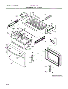 Parts For Frigidaire Fghf2366pfba Refrigerator Liancepartspros 02 Freezer Drawer Baskets Parts For Frigidaire Refrigerator Fghf2366pfba From Liancepartspros