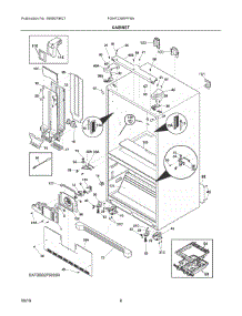 Parts for Frigidaire FGHF2366PFBA Refrigerator - AppliancePartsPros.com
