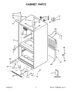 Compatible Ice Maker for KitchenAid KBFS22EWMS9, KBFS22EWMS7, KBFS22EWMS5 Refrigerator Models