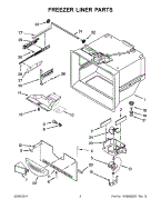 Compatible Ice Maker for KitchenAid KBFS22EWMS9, KBFS22EWMS7, KBFS22EWMS5 Refrigerator Models