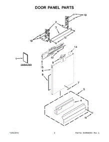 Parts for KitchenAid KDFE104DBL0 Dishwasher ...