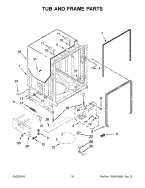 Kitchenaid store dishwasher kdte254ess1