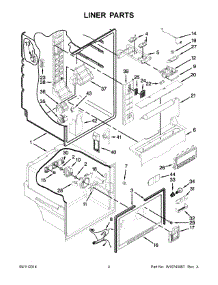 Parts for KitchenAid KFFS20EYMS04 Refrigerator - AppliancePartsPros.com