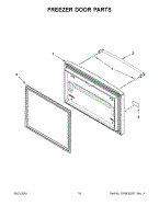 KitchenAid KRFC300ESS01 Fridge Compressor Kit Genuine OEM