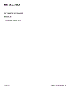 kitchenaid ice maker kuix505ess2