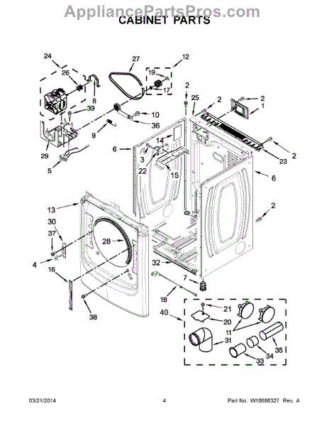 Whirlpool W10845086 Control Board (AP5988879) - AppliancePartsPros.com