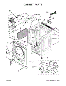 MGD3500FW0 Maytag Dryer Parts & Free Repair Help - AppliancePartsPros