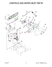 Parts for Whirlpool CAE2745FQ0: Controls and Water Inlet Parts ...