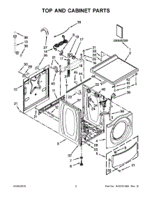 CHW8990CW0 Whirlpool Washer Parts & Free Repair Help - AppliancePartsPros