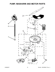 Parts for Whirlpool WDT970SAHZ0 Dishwasher - AppliancePartsPros.com