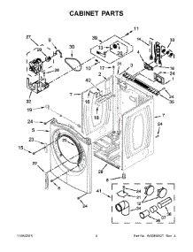 WED72HEDW1 Whirlpool Dryer Parts & Free Repair Help - AppliancePartsPros