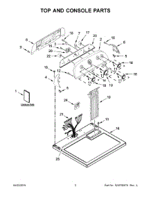 Parts for Whirlpool WGD5000DW2 Dryer - AppliancePartsPros.com