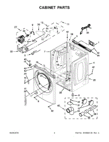 Parts for Whirlpool WGD85HEFW0 Laundry Center - AppliancePartsPros.com