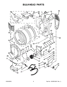 WGD92HEFW0 Whirlpool Dryer Parts & Free Repair Help - AppliancePartsPros