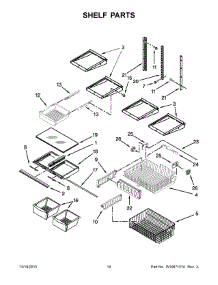 WRB322DMBW00 Whirlpool Refrigerator Parts & Free Repair Help ...