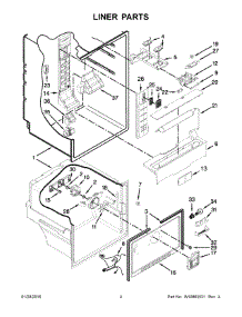 Parts for Whirlpool WRF560SEYB05 Refrigerator - AppliancePartsPros.com