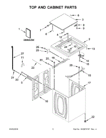 WTW4816FW0 Whirlpool Washer Parts & Free Repair Help - AppliancePartsPros