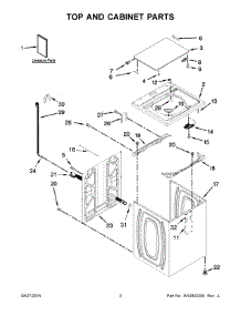 WTW5000DW1 Whirlpool Washer Parts & Free Repair Help - AppliancePartsPros