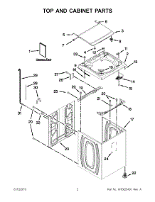 WTW5800BC0 Whirlpool Washer Parts & Free Repair Help - AppliancePartsPros