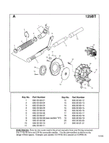 Parts for Husqvarna 125BT Leaf Blower - AppliancePartsPros.com husqvarna 125c carburetor diagram 