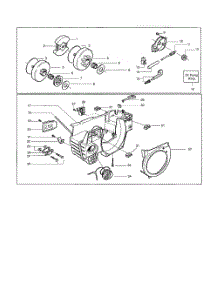 Clutch Drum  /  Chassis Parts For Husqvarna Chainsaw 136 From Appliancepartspros.Com