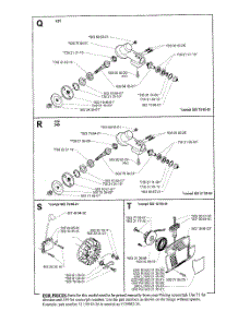Trimmer parts for Husqvarna Grass Line Trimmer 232R from AppliancePartsPros.com