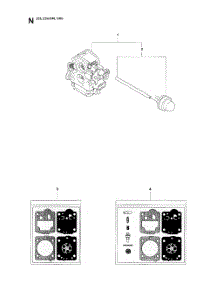 Carburetor Parts For Husqvarna Chainsaw 240 From Appliancepartspros.Com