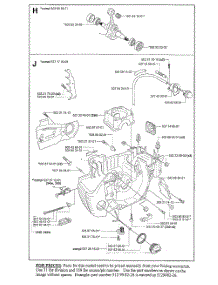 Crankcase  /  Crankshaft Parts For Husqvarna Chainsaw 350 From Appliancepartspros.Com