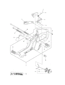 Fuel Tank Parts For Husqvarna Chainsaw 435 From Appliancepartspros.Com
